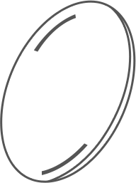 Single Vision Clear Lenses 1.67 Index Lenses